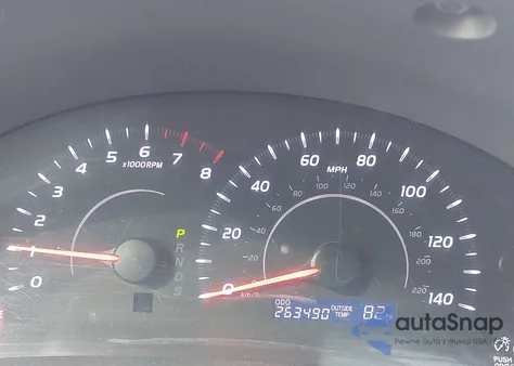 2010 Toyota Camry Le z USA, uszkodzony, nr VIN 4T4BF3EK8AR026506